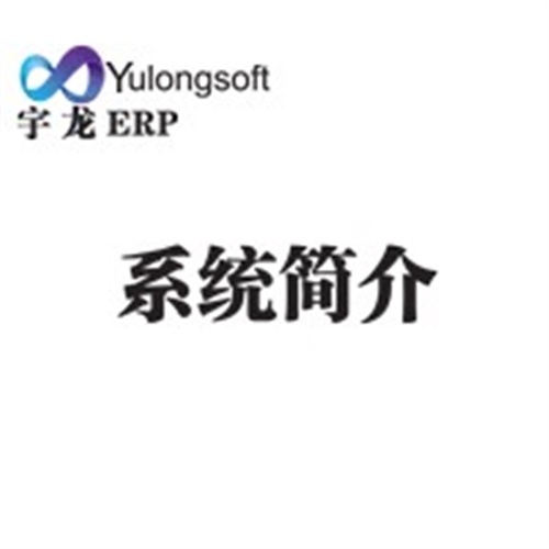 宇龙ERP-系统简介